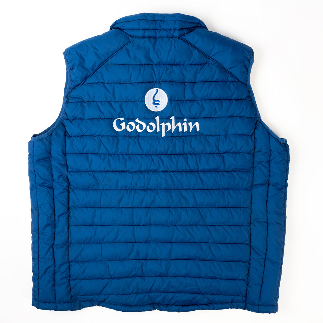 Godolphin Postcode Royal Blue Godolphin Vest - Men’s – Godolphin America